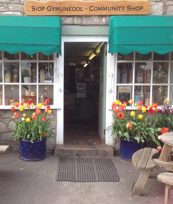 A view inside Llanarmon-yn-ial community shop